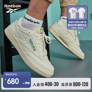 Reebok 锐步 CLUB C 85 VINTAGE 中性运动板鞋 DV6434