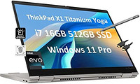 Lenovo 联想 ThinkPad X1 Titanium Yoga 13.5 英寸二合一笔记本电脑( i7-1160G7 16GB 512GB 固态硬盘 QHD 触摸屏)