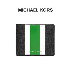MICHAEL KORS 迈克·科尔斯 MK Gifting男女皮质拼色钱包多卡槽钱夹 39F1LGFF2B