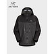  ARC'TERYX 始祖鸟 ARC’TERYX始祖鸟 ALPHA JACKET  GORE-TEX 防水 男子 冲锋衣 Black/黑色 S　