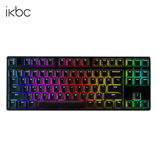 ikbc F-87 RGB 机械键盘 (Cherry红轴、黑色)