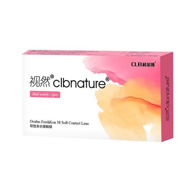 CLB 科莱博 英国进口Clearlab科莱博视然隐形眼镜半年抛2片