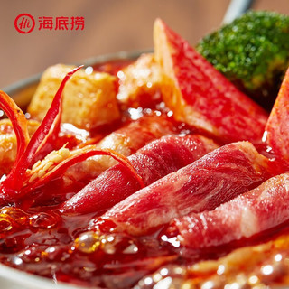海底捞 Plus会员：海底捞火锅底料麻辣清油120g*3袋+炒米2袋