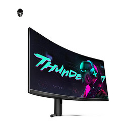 ThundeRobot 雷神 LQ34C144L 34英寸 VA  FreeSync显示器（3440×1440、144Hz、1500R、1ms）