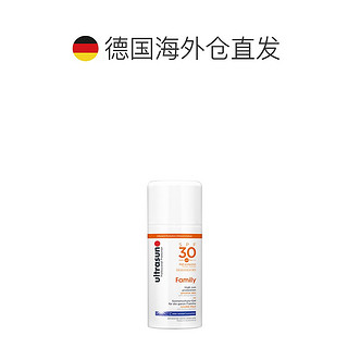 欧洲直邮Ultrasun优佳家庭SPF30防晒乳150ml男女户外面部身体乳