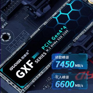 GUDGA 固德佳 GXFPRO M.2 NVMe 固态硬盘 4TB 近期好价！