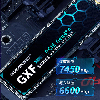 GUDGA 固德佳 GXFPRO M.2 NVMe 固态硬盘 4TB 近期好价！