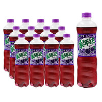 百事可乐美年达（Mirinda）葡萄味碳酸饮料500ml*6瓶/12瓶碳酸饮品 葡萄味6瓶