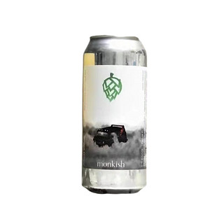 Monkish 僧侣 更朦胧的窗户 8.1%vol 双倍干投双倍浑浊IPA啤酒 473ml 单听装