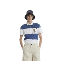KENT&CURWEN 肯迪文 夏日趣味小狮子IP系列 男女款短袖POLO衫 K47M0EI141 彩蓝 XXL
