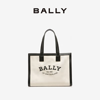 BALLY 巴利 女士黑白拼色托特包 6303357