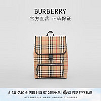 BURBERRY 博柏利 儿童 Vintage 格纹棉质双肩包80541201