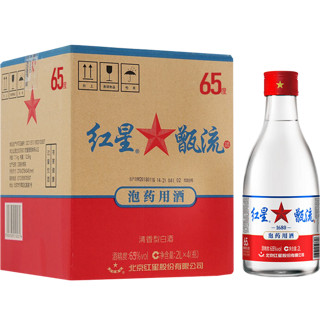 红星 二锅头甑流酒65度 2L*4瓶