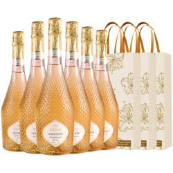 菲利宝莱 philippe borlais) 起泡酒  天使之吻6支 3个双支礼袋