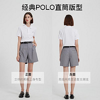 YANXUAN 网易严选 学院风 纯棉女式短袖T恤POLO衫亲子款