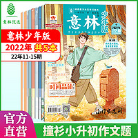 意林 少年版2022-2023年1-12月全年半年期刊订阅官方旗舰店小学生初高中青少年文学文摘杂志作文素材读者课外阅读过刊校园励志读本