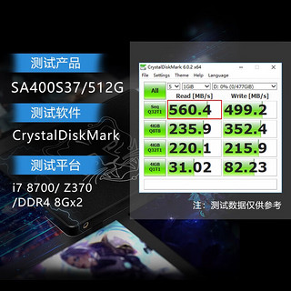 强核（qianghe）SSD固态硬盘 台式机笔记本电脑SATA3.0接口2.5英寸TLC颗粒固态硬盘 2TB
