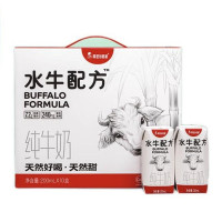 隔壁刘奶奶 水牛配方清甜版水牛奶纯牛奶宝宝爱喝200ml*10盒