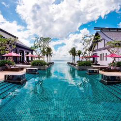 一线海景170m²独院泳池别墅！海南香水湾君澜度假酒店2晚含早，餐饮代金券+旅拍+迷你吧等
