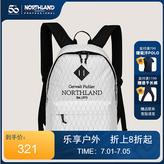 NORTHLAND 诺诗兰 双肩背包男女春夏新款户外运动旅行大容量背包NZBBT0105S