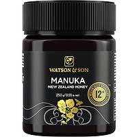 WATSON & SON 沃森麦卢卡蜂蜜 麦卢卡蜂蜜 12+250g