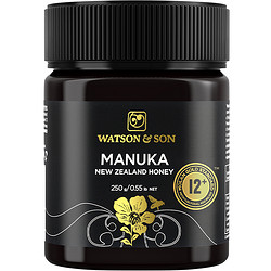 WATSON & SON 沃森麦卢卡蜂蜜 麦卢卡蜂蜜 12+250g