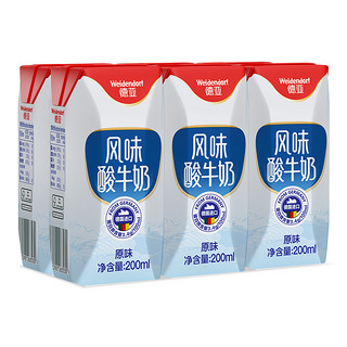 抖音超值购：德亚酸牛奶200ml*6盒装原装进口