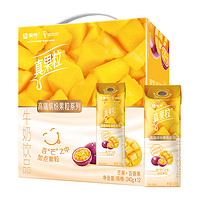 MENGNIU 蒙牛 真果粒芒果百香果口味酸奶饮品240g*12包