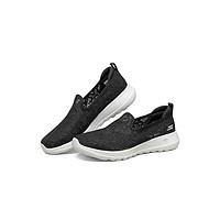 斯凯奇（Skechers）女鞋单鞋一脚蹬女士透气休闲蕾丝健步鞋网面鞋896020 896020-BKW/黑色/白色 37.5
