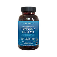 Viva Naturals Omega-3深海鱼油软胶囊 180粒