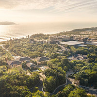 一线海景！三亚海棠湾万达瑞华度假酒店 联排园景别墅单卧室大床房2晚连住（双早+亚特兰蒂斯门票折扣券+潜水体验+下午茶等）