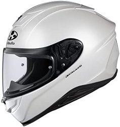 OGK KABUTO AEROBLADE 6空气刀6代 摩托车头盔 全盔 L码 珍珠白
