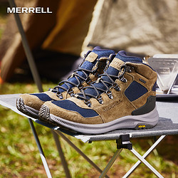 MERRELL 迈乐 男女款徒步鞋ONTARIO 85系带耐磨防滑防水轻便登山鞋