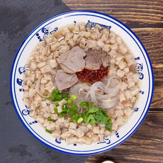 刘一泡 羊肉泡馍 陕西特产方便速食 羊肉小吃 冲泡型元气羊肉味*3桶