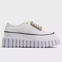 Roger Vivier 罗杰维维亚 Viv'Go系列 女士低帮休闲鞋 RVW64635870Q4U-1 白色 37