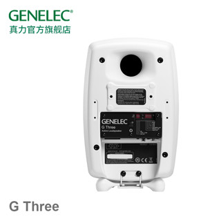 真力（Genelec） G Three G3 G3B 专业级家用HIFI有源音箱 芬兰制造 极地白 单声道(1只)