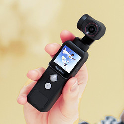 Feiyu Tech 飞宇 pocket2口袋相机户外运动手持三轴防抖录像云台磁吸4K高清全景智能摄像美颜短视频vlog神器