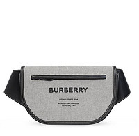 BURBERRY 博柏利 巴宝莉 Horseferry 男士 Olympia腰包 帆布拼皮革 8042068