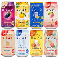 SUNTORY 三得利 现货日本进口三得利和乐怡配置水果味预调酒女士饮品350ml罐装