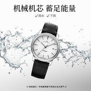 SEA-GULL 海鸥 大师系列 38毫米自动上链腕表 M201S 皮带款