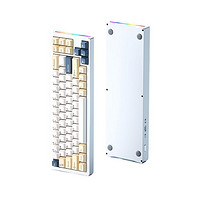有券的上：XINMENG 新盟 M71 三模铝坨坨机械键盘 白玉轴 RGB