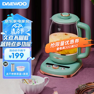 DAEWOO 大宇 DY-YS8A 养生壶 1.5L 复古绿 标配款