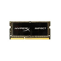 Kingston 金士顿 Impact系列 DDR3L 1600MHz 笔记本内存 普条 黑色 8GB HX316LS9IB/8