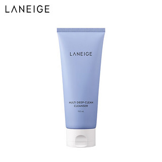 LANEIGE 兰芝 洗面奶4合1卸妆洁面乳150ml(温和深层清洁)进口超市