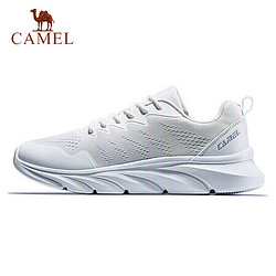CAMEL 骆驼 运动男鞋轻便透气休闲跑步鞋子A01230L4075 白色 41