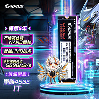 GIGABYTE 技嘉 黑雕450E AORUS Gen4 5000E SSD 1TB固态硬盘m.2 NVMe  pcie4.0系列 读取5000