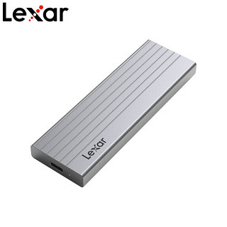 Lexar 雷克沙 E6 SSD固态硬盘移动硬盘盒 Type-C 3.2接口 M.2 NVMe协议 铝合金外置盒子