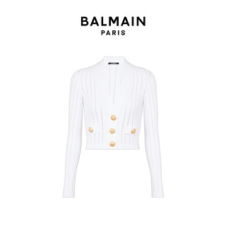 BALMAIN 巴尔曼 女士V领针织衫 BF1KL018KE18