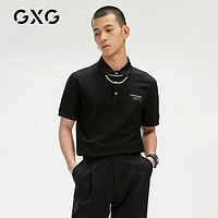 PLUS会员：GXG 男士刺绣POLO衫 GC124657E