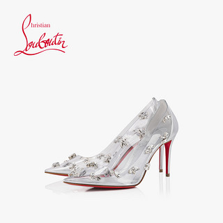 Christian Louboutin Strass Up系列 女士高跟鞋 3230577S211 透明色 36.5